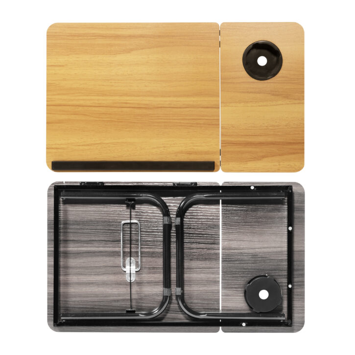 ingeklapt bedtafel houtlook