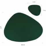 afmetingen groene placemat