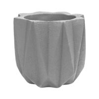 bloempot lichtgrijs cement QUVIO
