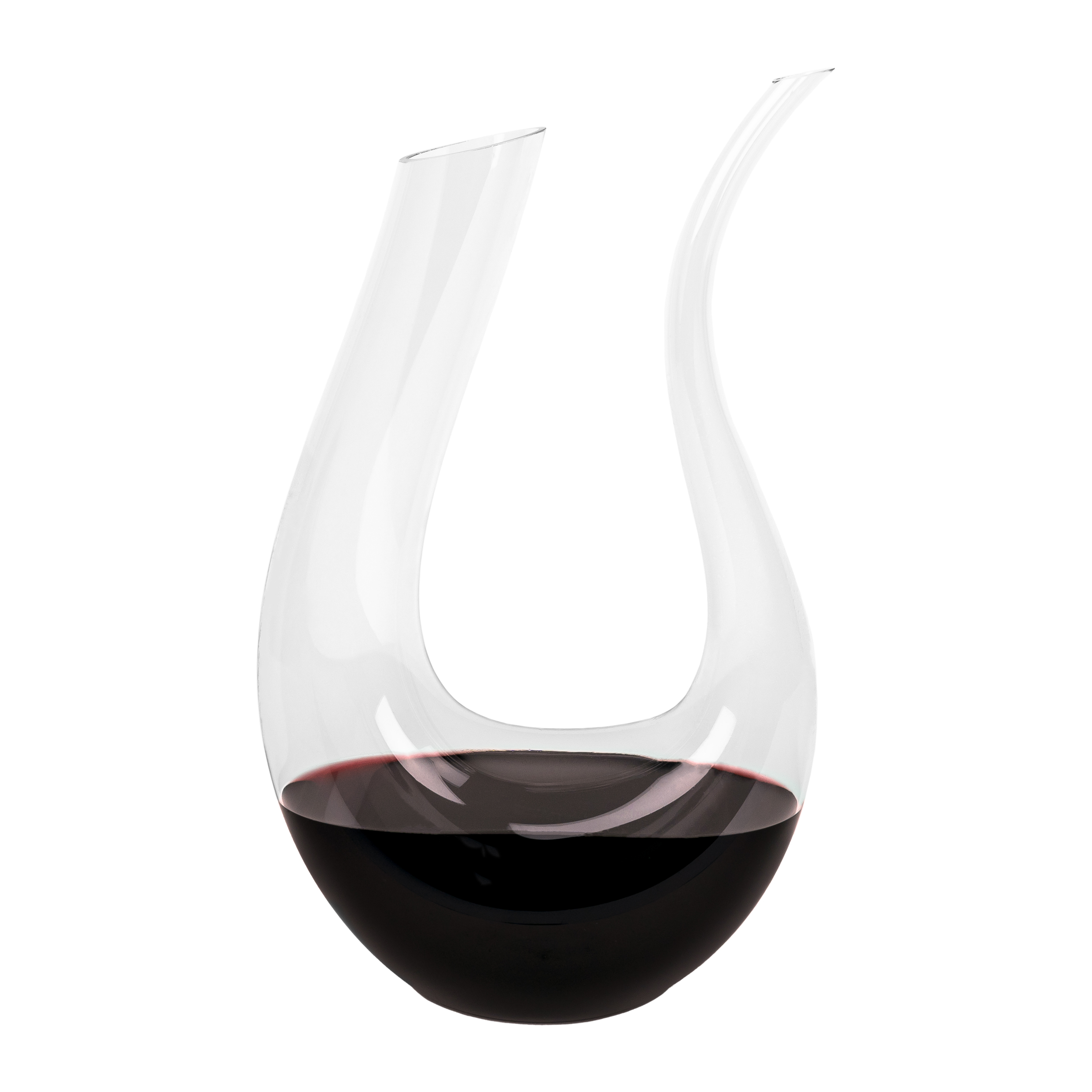 Transparante decanteerkaraf van glas