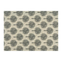 Beige placemat met boom patroon