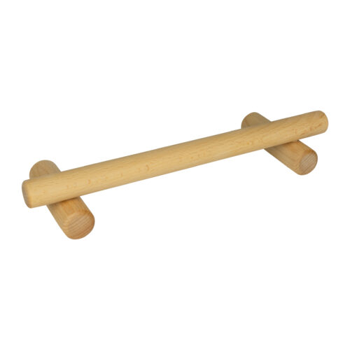 Houten kledingrek voor wand
