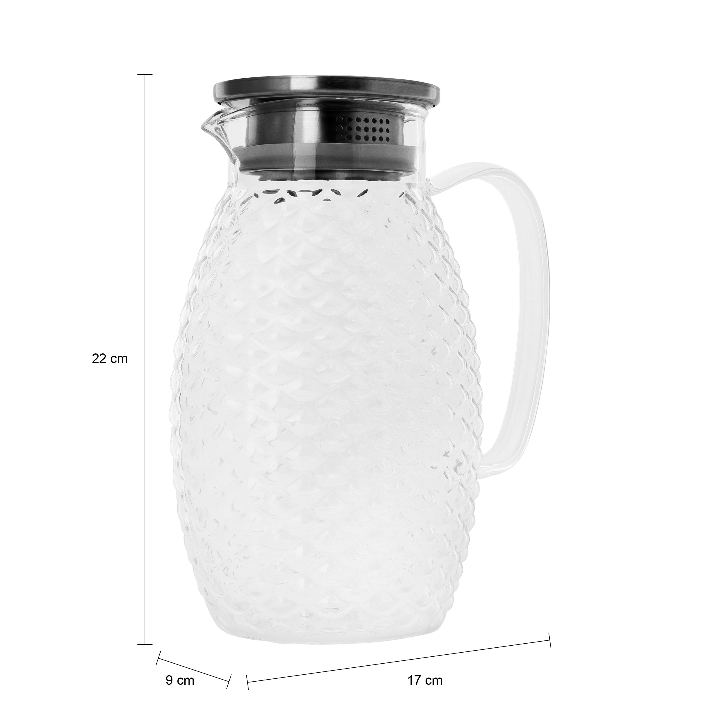 Afmetingen drink karaf