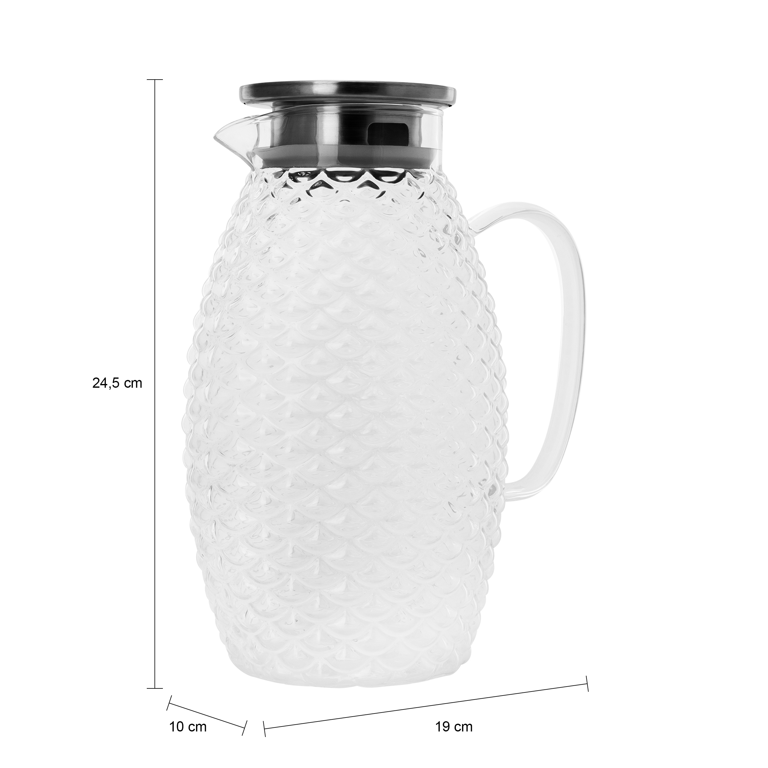Afmetingen drink karaf