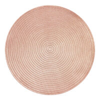 Roségouden placemat van PVC