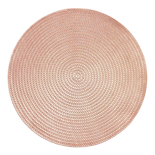Roségouden placemat van PVC