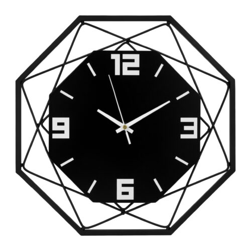 Wandklok metaal