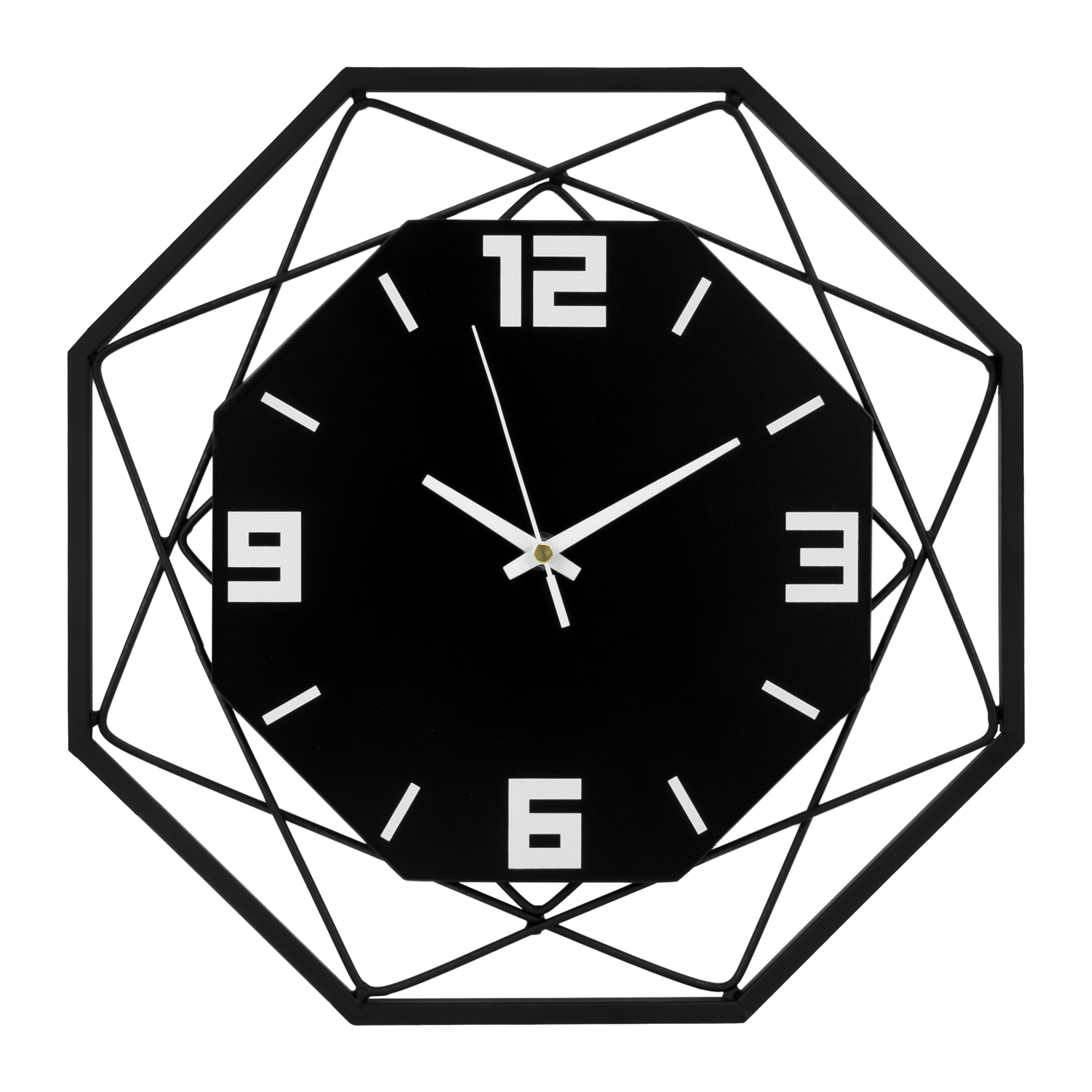 Wandklok metaal