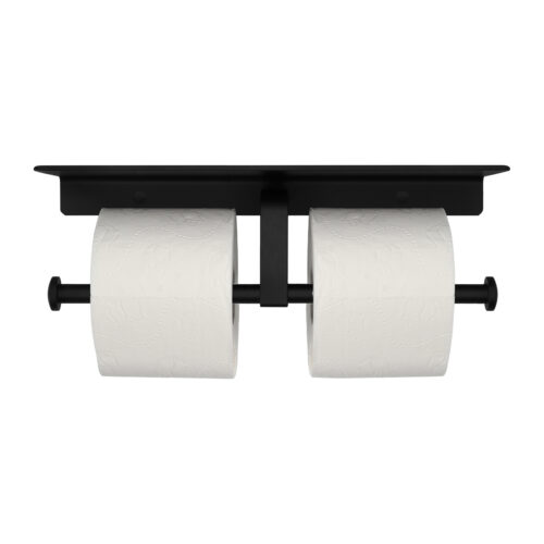 Dubbele toiletrolhouder