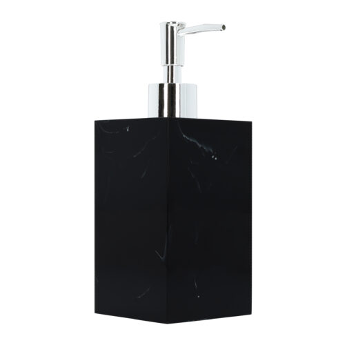 Zeepdispenser marmerlook Zwart