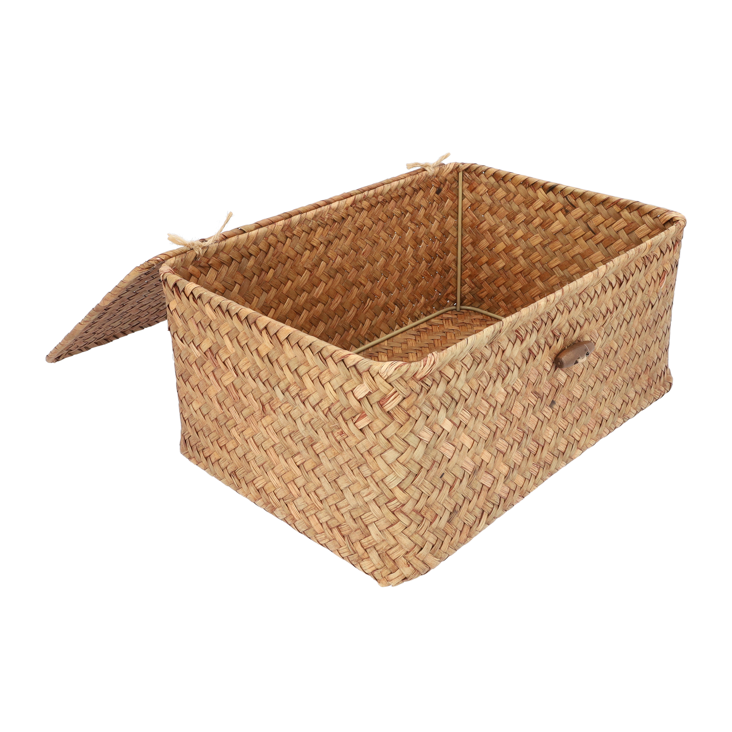 Opbergmand rotan bruin
