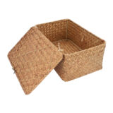 Opbergmand rotan bruin