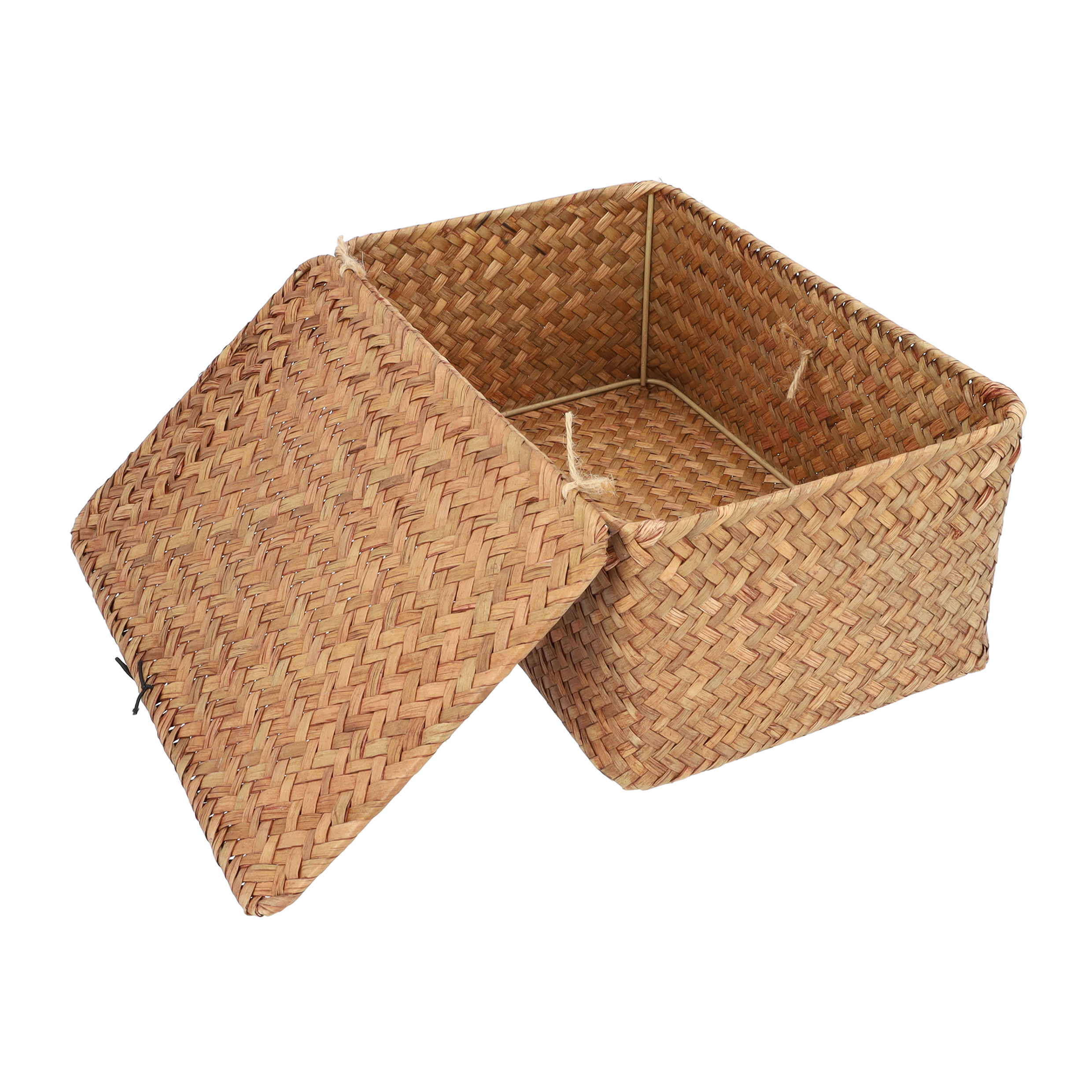 Opbergmand rotan bruin