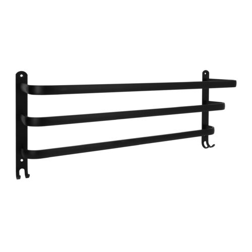 handdoekenrek RVS met 3 stangen
