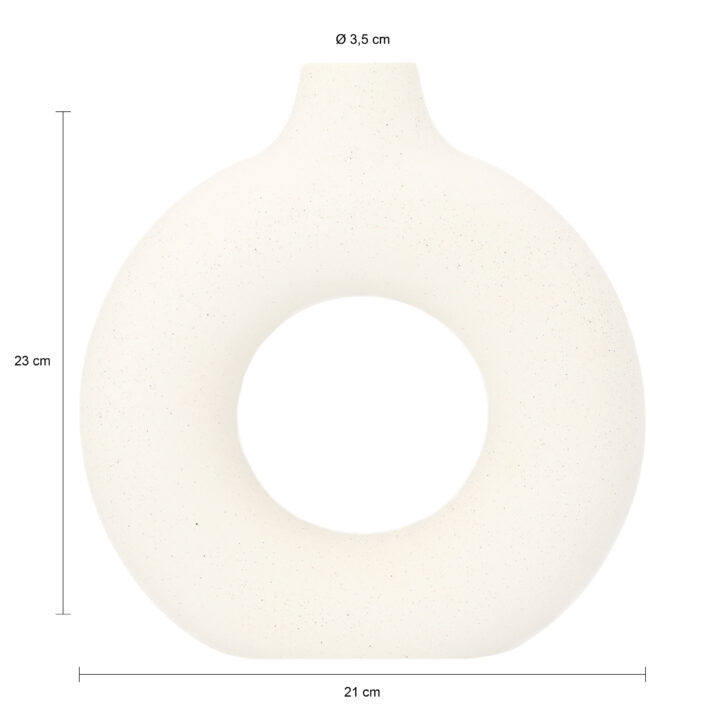 afmetingen donutvaas