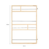elastieken rek voor aan de muur van 40 bij 60 cm