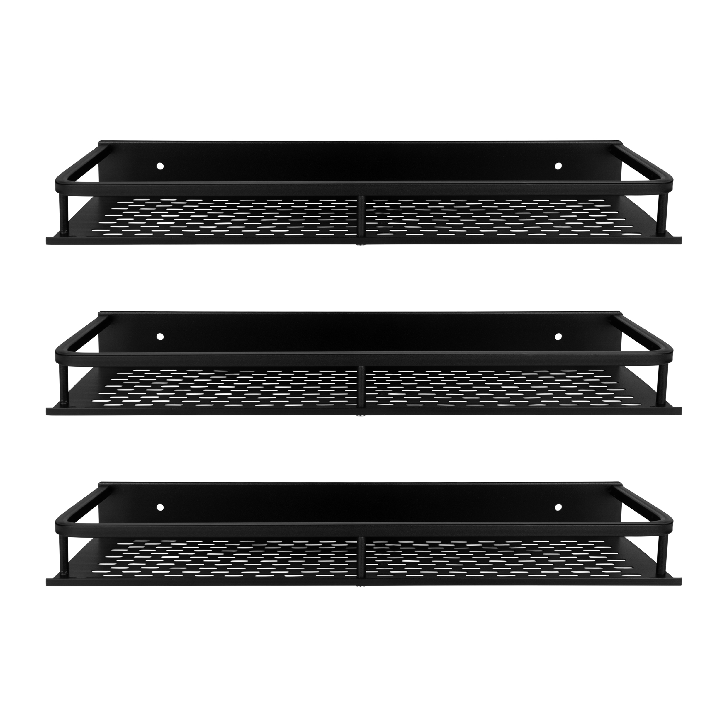 planchet set van 3 van aluminium