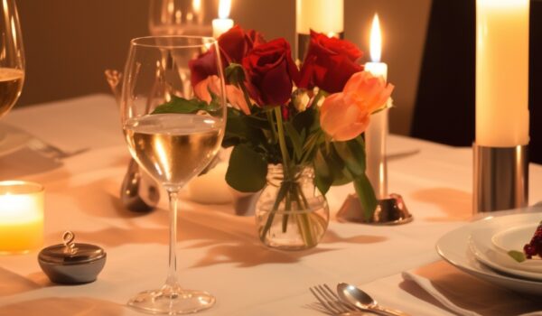 feest accessoires voor Kerstmis avondeten tafel instelling
