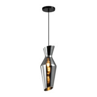 QUVIO Hanglamp  – Smoke glas – Grijs