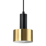 hanglamp metaal zwart goud