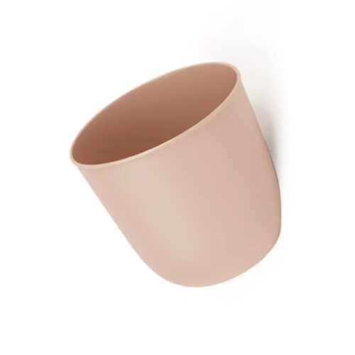 bloempot wand oudroze