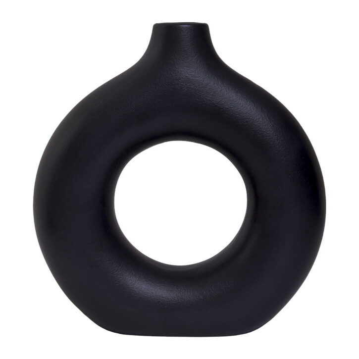 ronde donut vaas