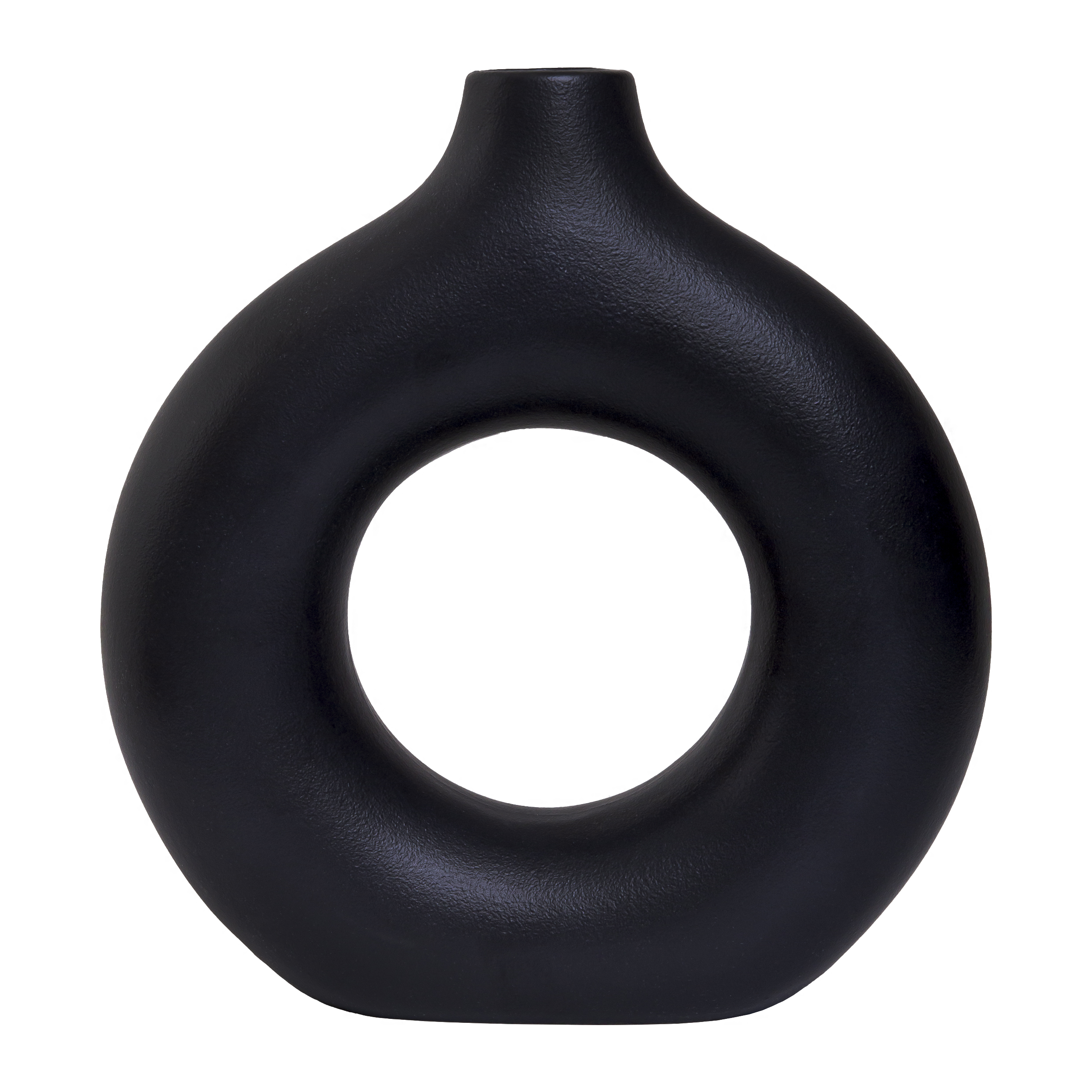 ronde donut vaas