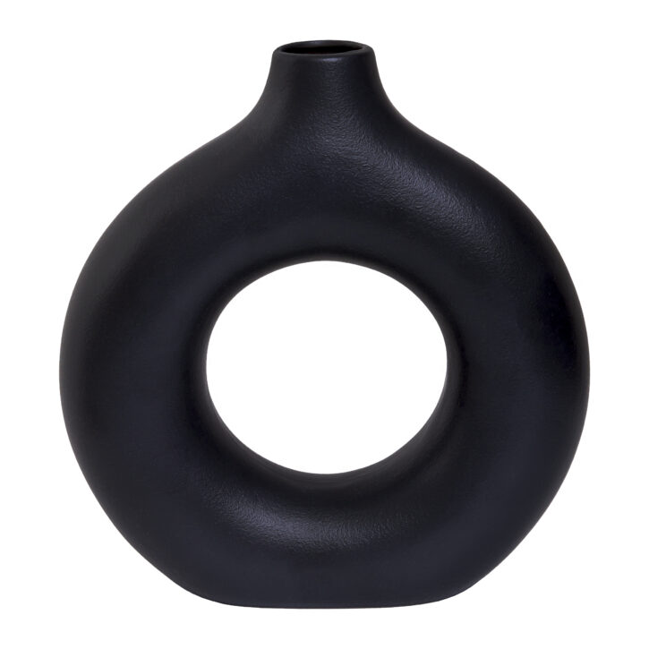 ronde donut vaas
