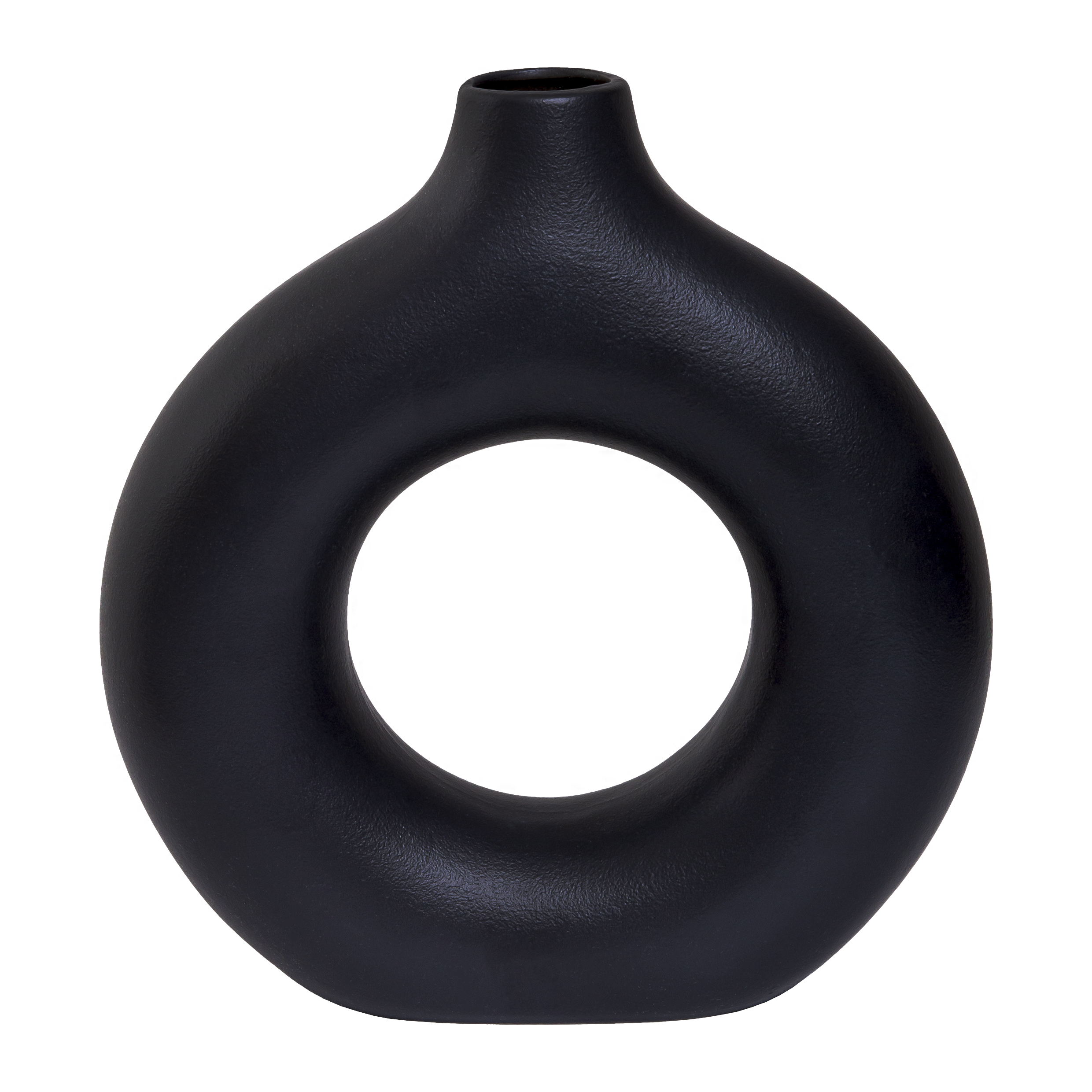 ronde donut vaas
