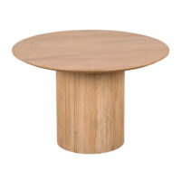 Lewis & Loft Lynn Ronde Eettafel Ø 120 cm – FSC®-gecertificeerd mangohout – Naturel