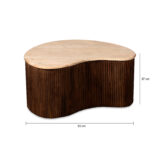 mangohouten salontafel, organische salontafel, salontafel, houten salontafel, tafel, tafels, FSC certificaat voor mango hout, organische vorm