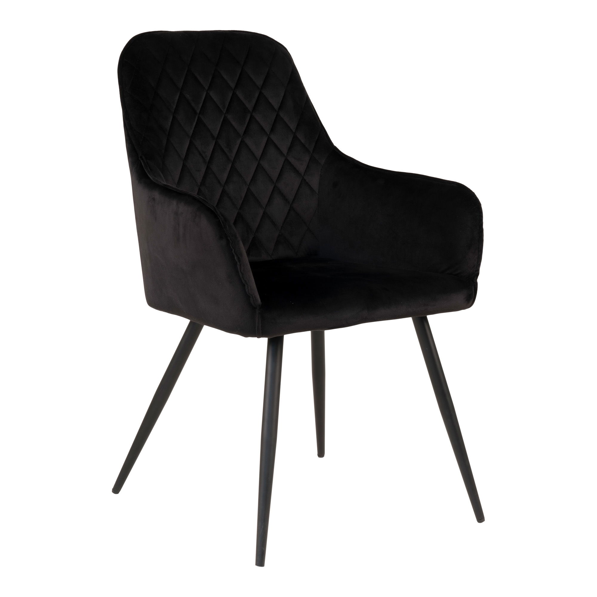 QUVIO Eettafel Taro – Zwart MDF – 220×100 cm – Tijdloos Design
