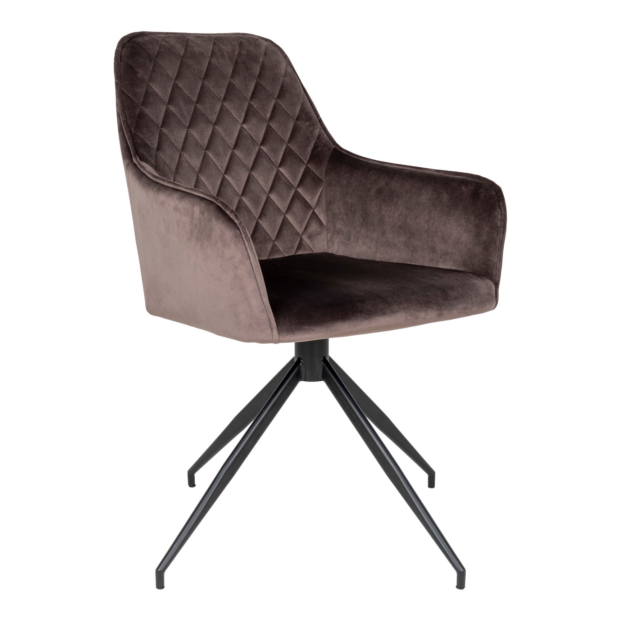 QUVIO Eetkamerstoelen Logan – Polyester – Staal – Lichtgrijs – Set van 2