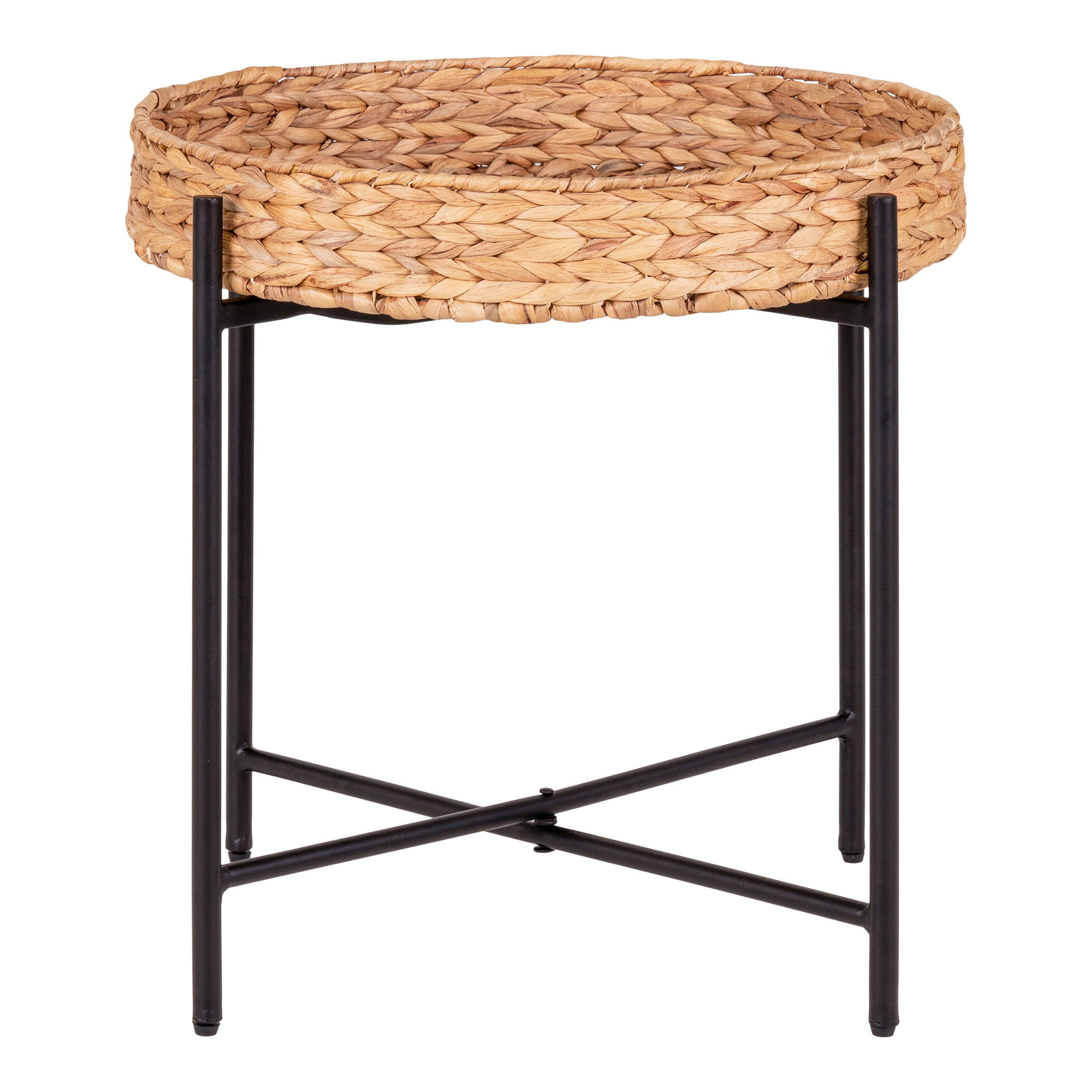 QUVIO Wandklok klassiek – Staal – Diameter 45 cm