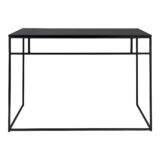 QUVIO Zwart bureau – 100x45x75 cm – Staal – Zwart