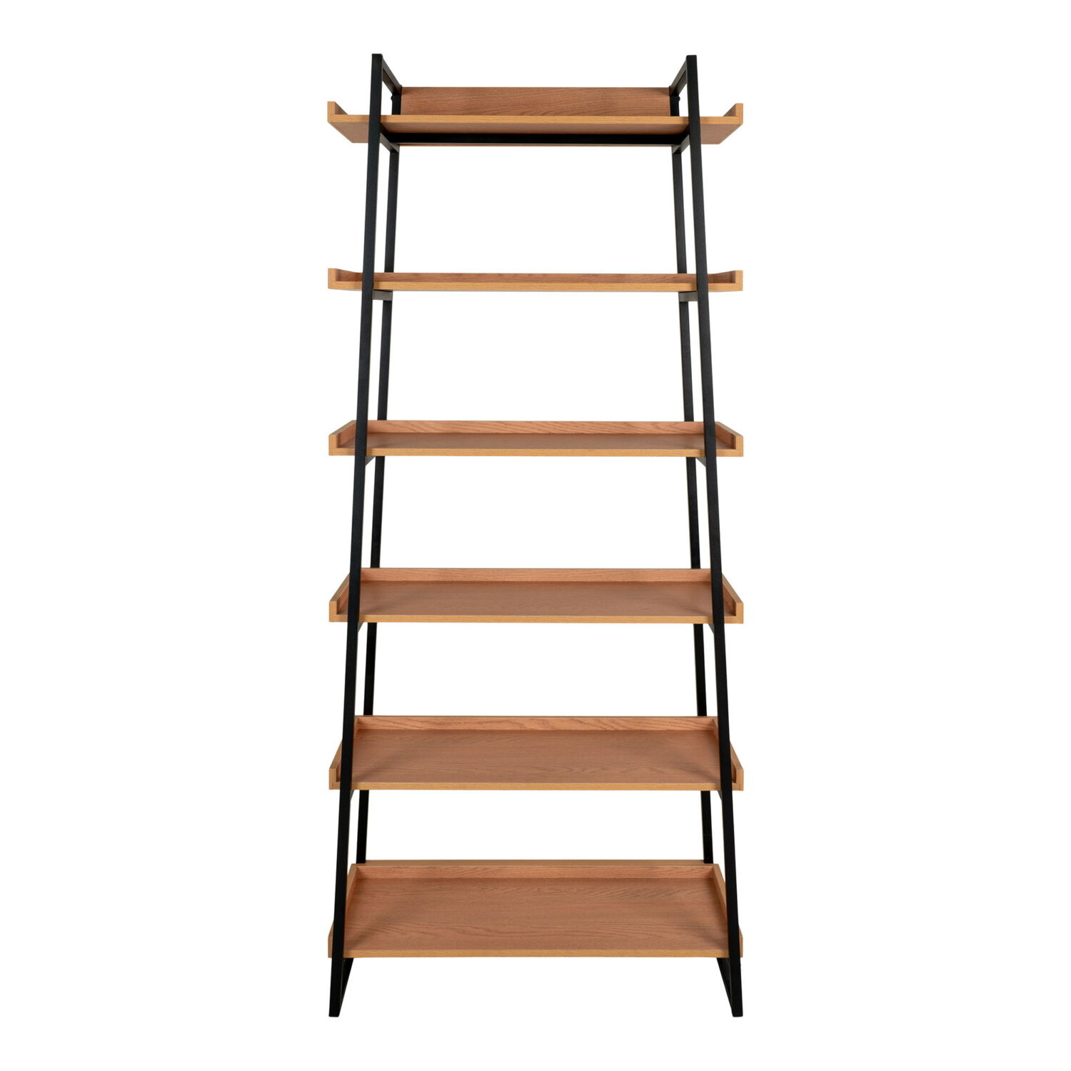 QUVIO Boekenkast Sofia – Zes ruime planken – Elegant en duurzaam design