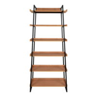 QUVIO Boekenkast Sofia – Zes ruime planken – Elegant en duurzaam design