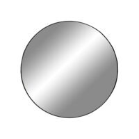 QUVIO Spiegel rond – Ø 60 cm – Zwart