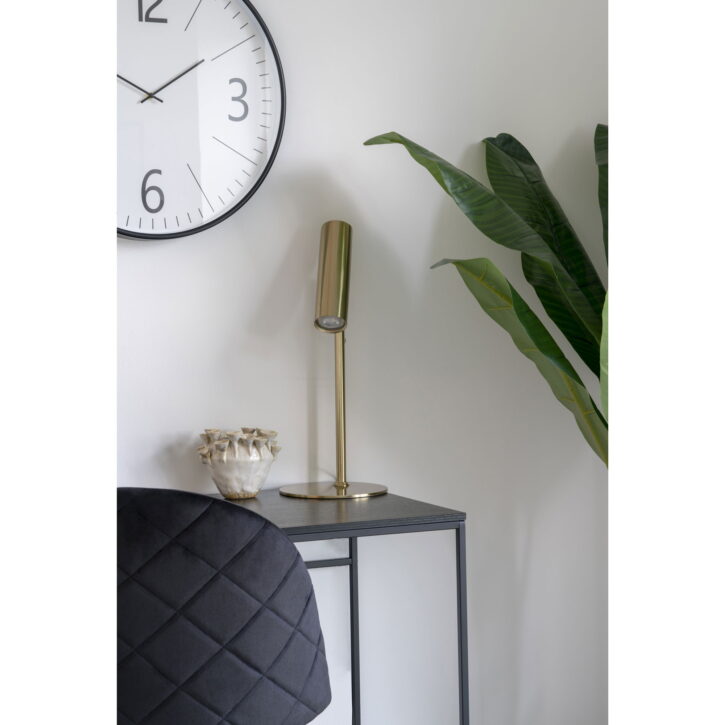 QUVIO Wandklok Lissabon – Stijlvol en Functioneel – Zwart-Wit Design – 51 cm
