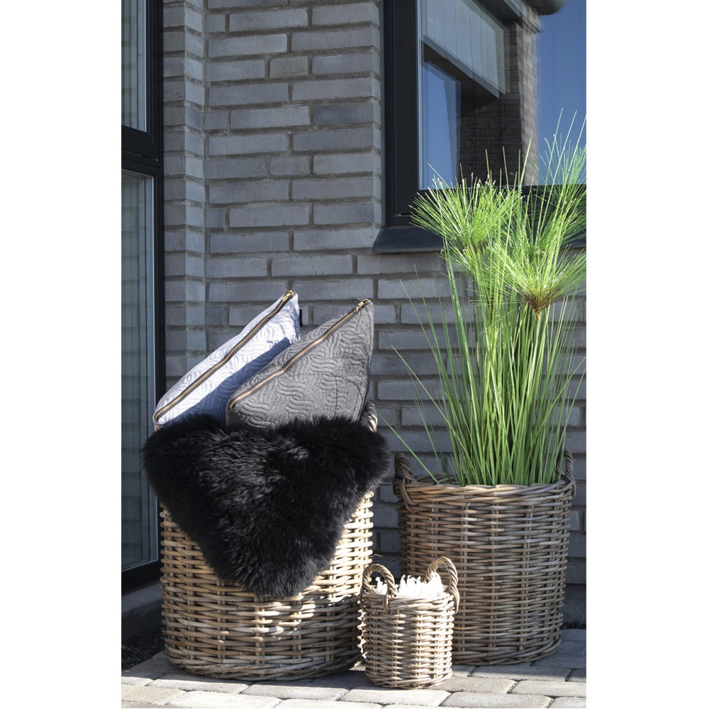 QUVIO Baskets Lisbon – Stijlvolle en Praktische Opbergmanden – Set van 4