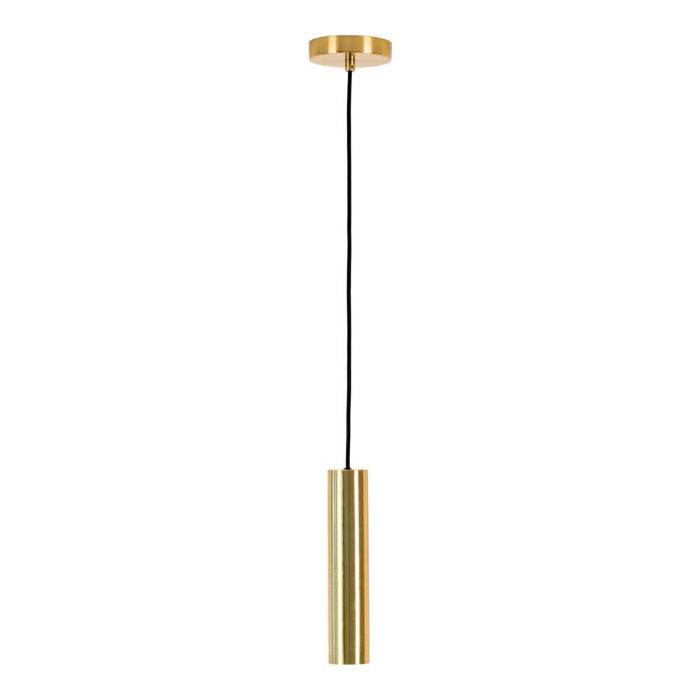 QUVIO Gouden hanglamp – Staal – 120 cm snoer