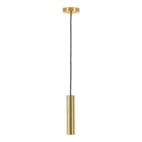 QUVIO Gouden hanglamp – Staal – 120 cm snoer