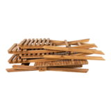 QUVIO Tuinset – Loungeset – Teakhout – Tuin – Terras – Balkon – Naturel