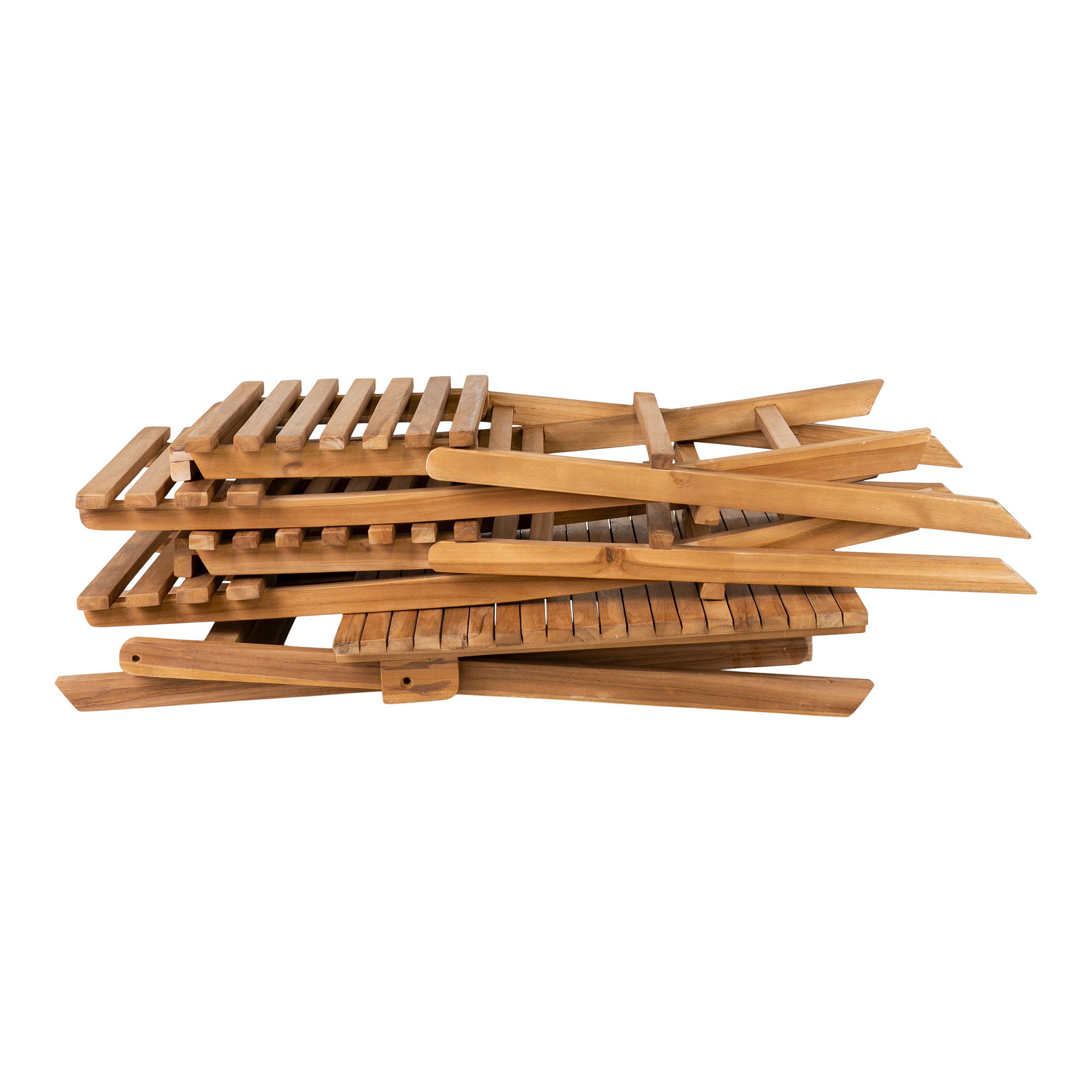 QUVIO Tuinset – Loungeset – Teakhout – Tuin – Terras – Balkon – Naturel