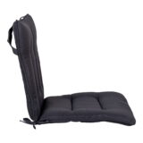 QUVIO Kussen voor stoel – Zwart – Set van 4 – Weerbestendig – Comfortabel