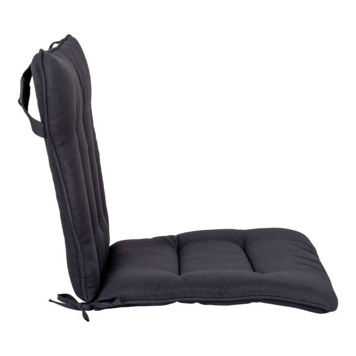 QUVIO Kussen voor stoel – Zwart – Set van 4 – Weerbestendig – Comfortabel