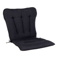 QUVIO Kussen voor stoel – Zwart – Set van 4 – Weerbestendig – Comfortabel