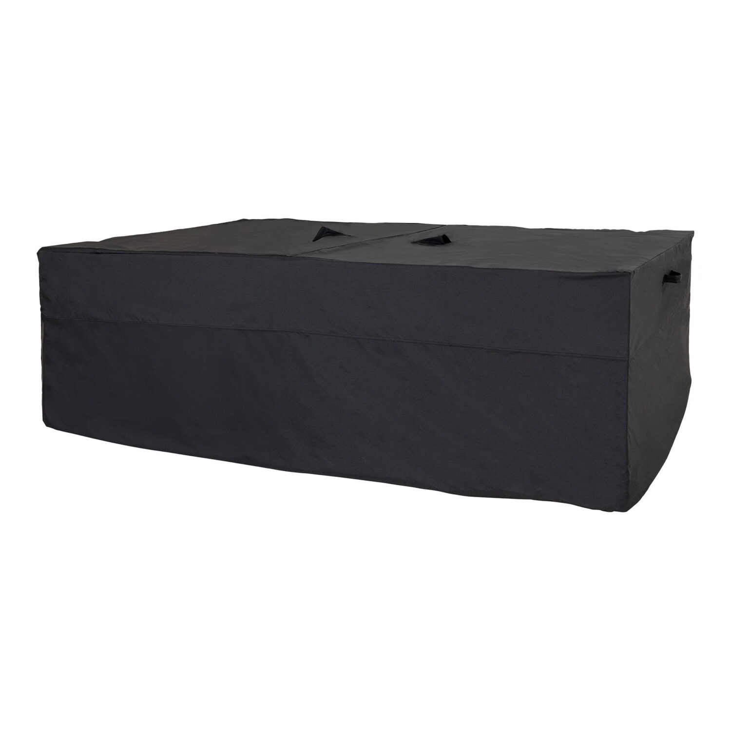 QUVIO Hoes voor Lounge- en Bankstellen – Waterafstotend – Zwart – 210x180x95 cm