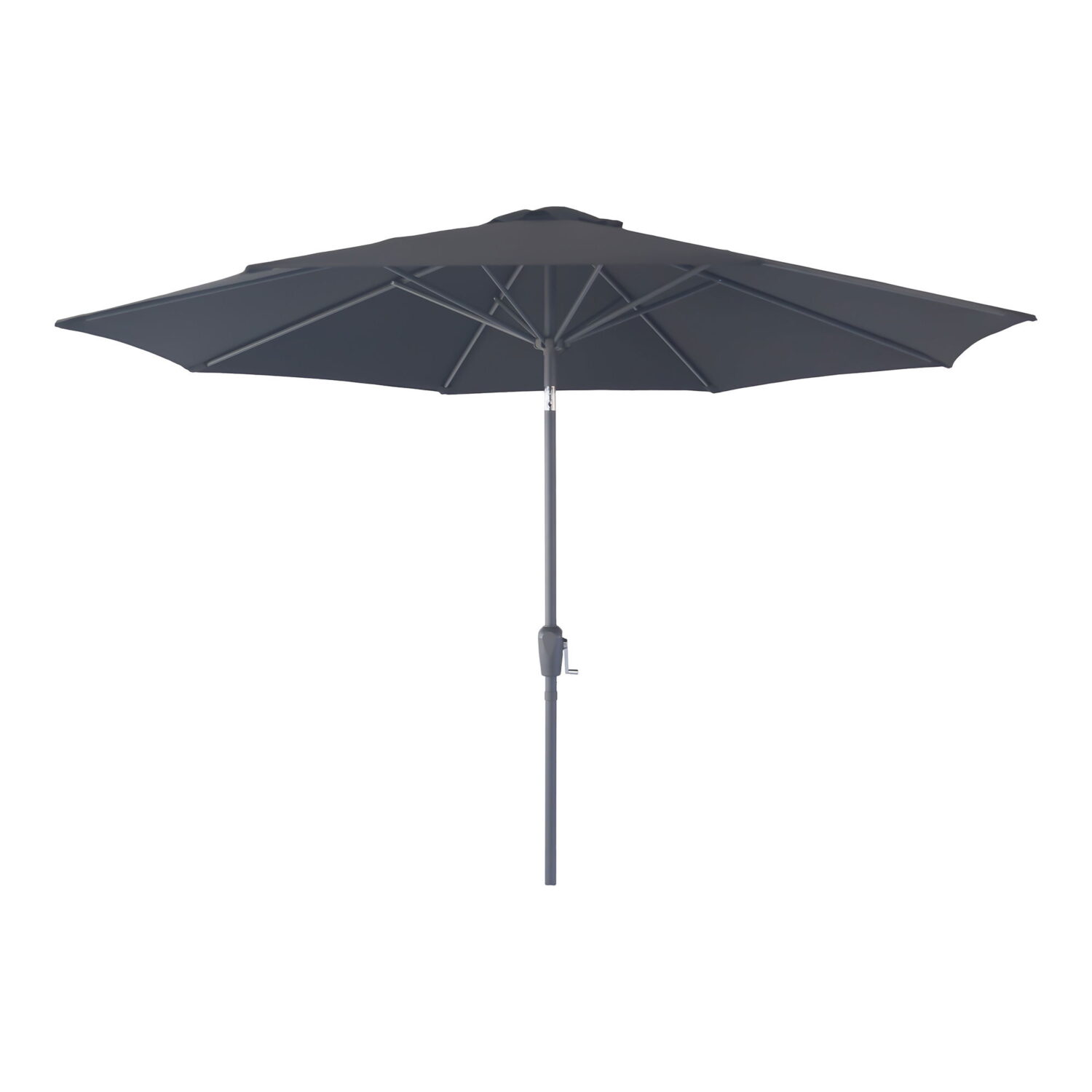 QUVIO Parasol – Draaimechanisme en Kantelfunctie – Zwart – 300 cm