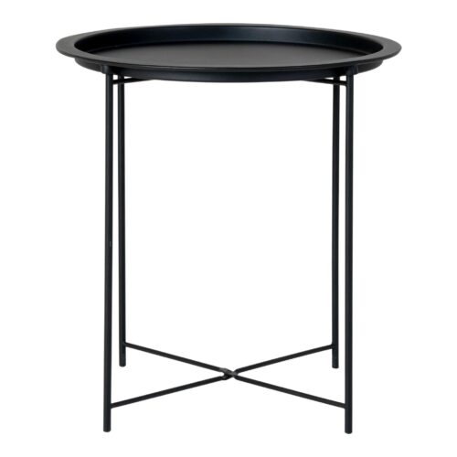 salontafel rond, ronde salontafel, zwarte salontafel, salontafel, salontafel zwart, tafel, tafeltje